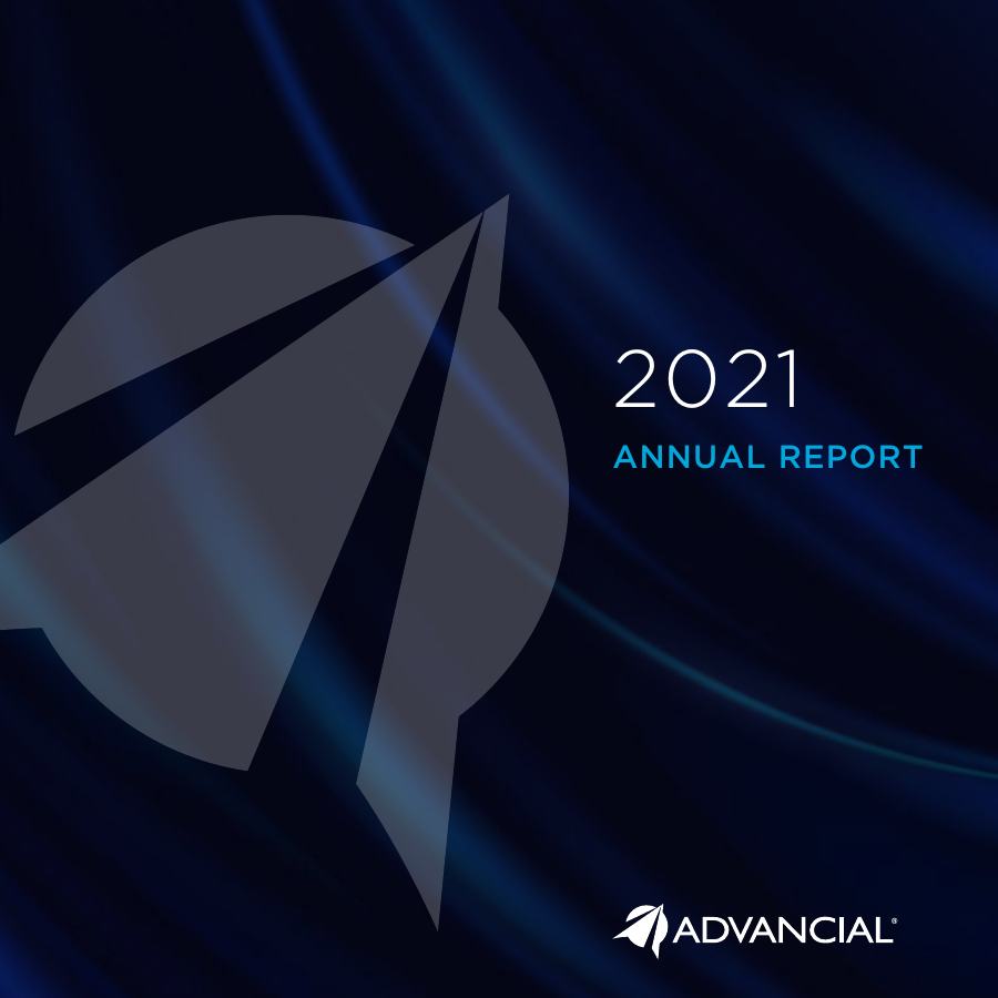 Cover of Advancial annual report
