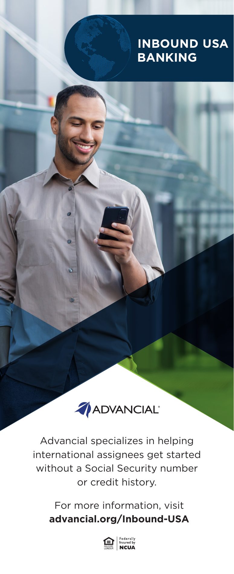 Pull-up banner: Inbound USA Banking