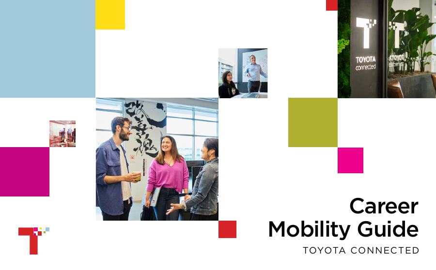 Cover of Toyota Connected career development brochure